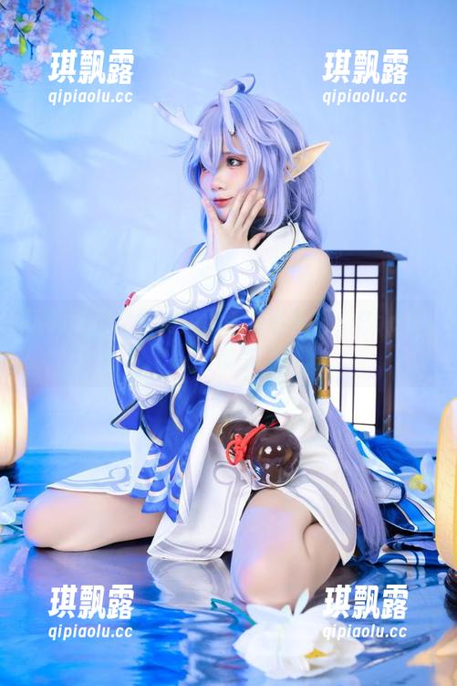 PoppaChan 玩转魅惑,雷姆兔女郎定制写真,PoppaChan带你飞!