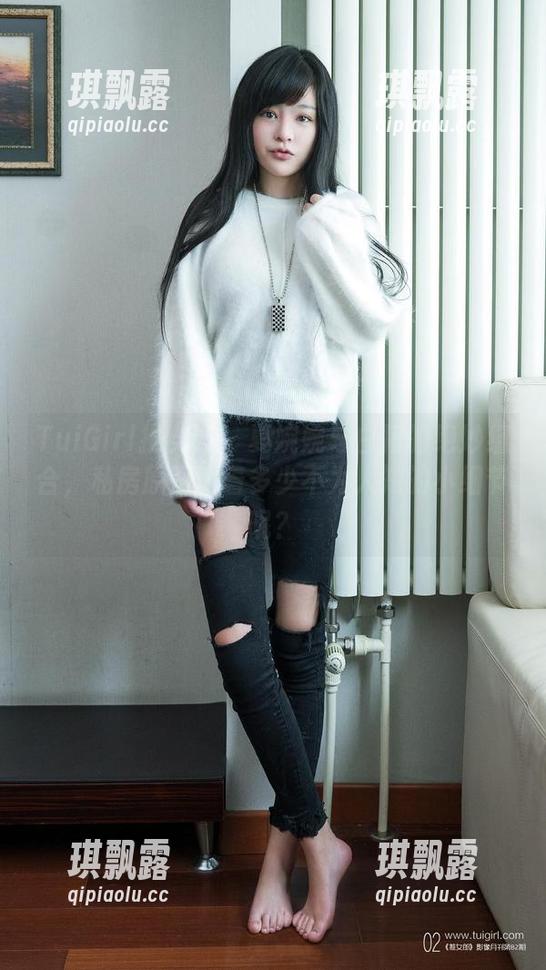 TuiGirl推女郎 - 夏婉婉与白裙的绝妙组合，私房原图藏着多少不为人知的小细节呢？