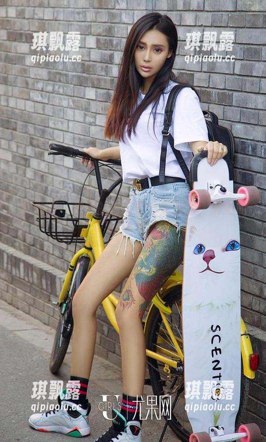 尤果网 - 柚子的甜柚酱：这套图，满满的嫉妒气息