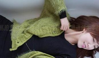 推女郎 - 私拍里的奶牛情缘，安沛蕾用美图讲述牛牛的小烦恼！