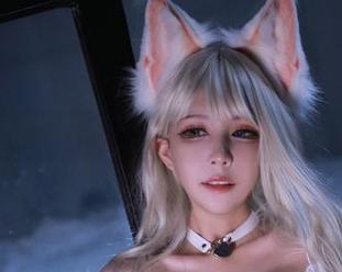 黑白御猫的少女cos图包，真心让我想多看几眼！